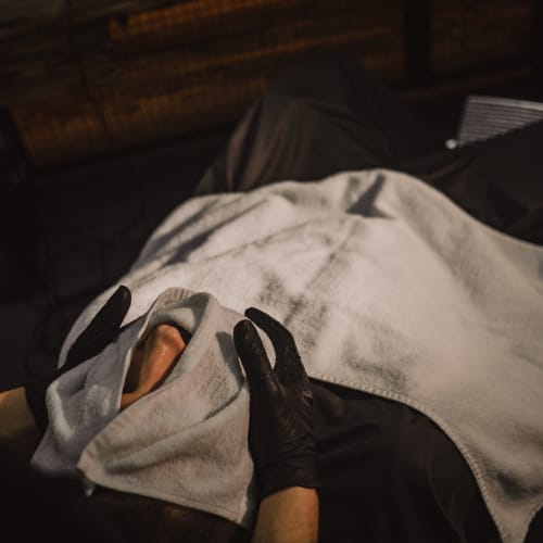 Hot Towel Shave
